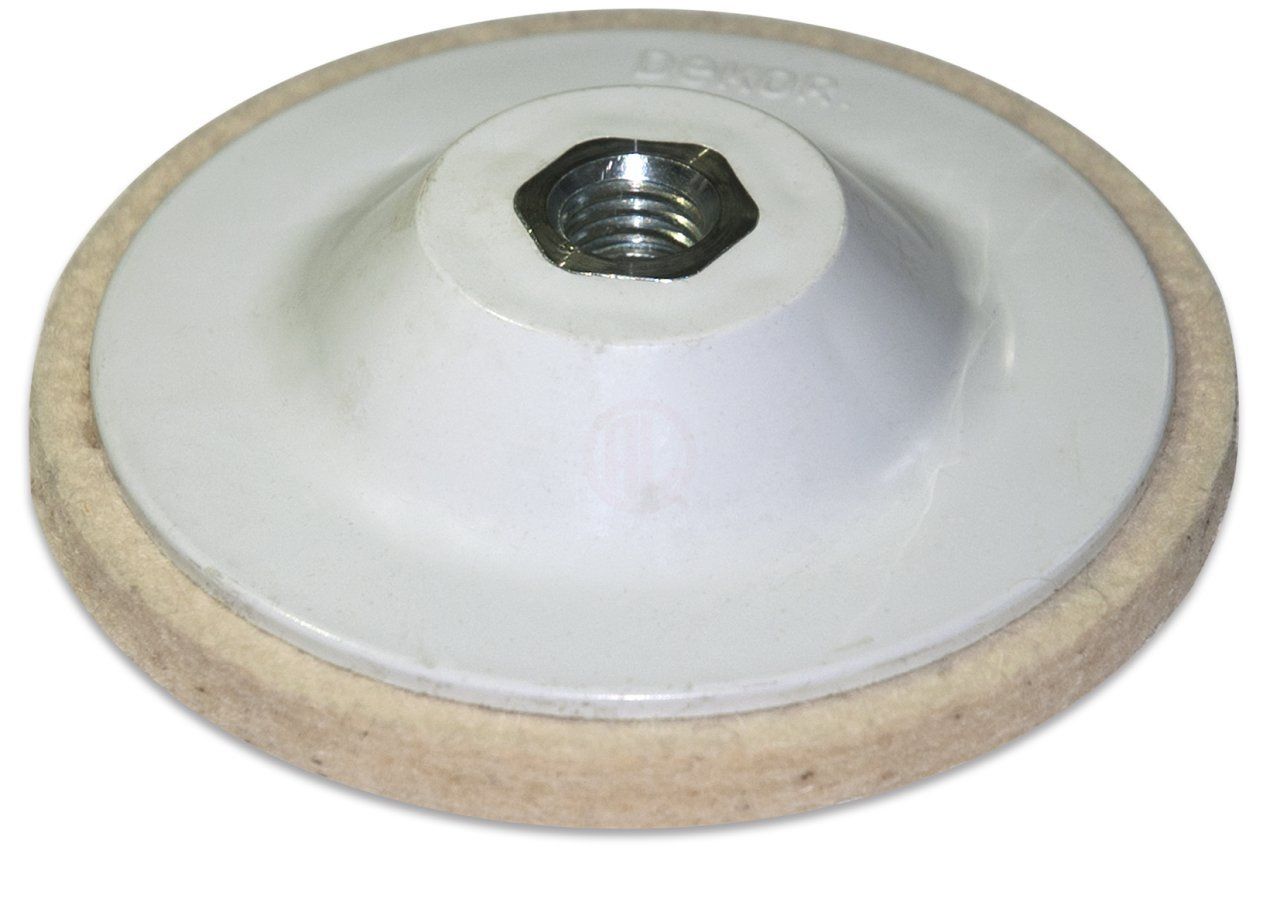 Dekor Rulo 1257 Saf Yün Mermer Polisaj Keçesi 11 Cm