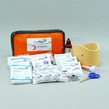 FirstPlus İlk Yardım Seti Araç 26301 Sayılı Karayolları Yönetmeliğine Uygun - FP01.103