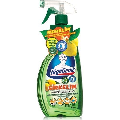 Highgenic SİRKELİM LİMONLU SİRKELİ TEMİZLEYİCİ 1000 ML - HG3048
