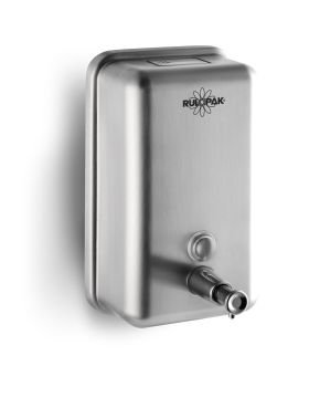 Rulopak Paslanmaz Sıvı Sabunluk 1000 ml Mat
