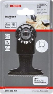 Bosch Starlock Testere Ucu Hard Wood AII 65 BSPC 65 mm (1 Adet) - 2608662354