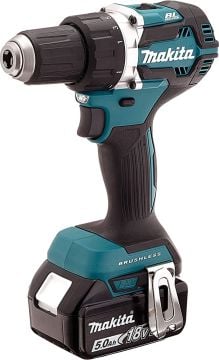 Makita Akülü Vidalama Matkabı DDF484RTJ (2 x 5,0 Ah Akü)