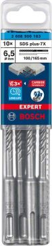 Bosch Kırıcı Delici Uç SDS-Plus-7X Expert 6,5x165 mm (10 Adet) - 2608900163