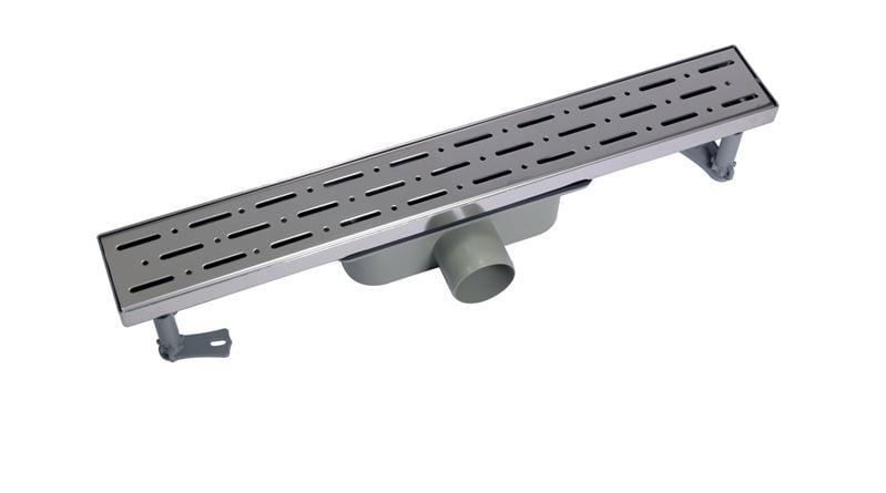 Visam Duş Süzgeci Delikli Paslanmaz Çelik Izgaralı Ø50 mm 30 Cm