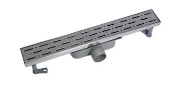 Visam Duş Süzgeci Delikli Paslanmaz Çelik Izgaralı Ø50 mm 30 Cm