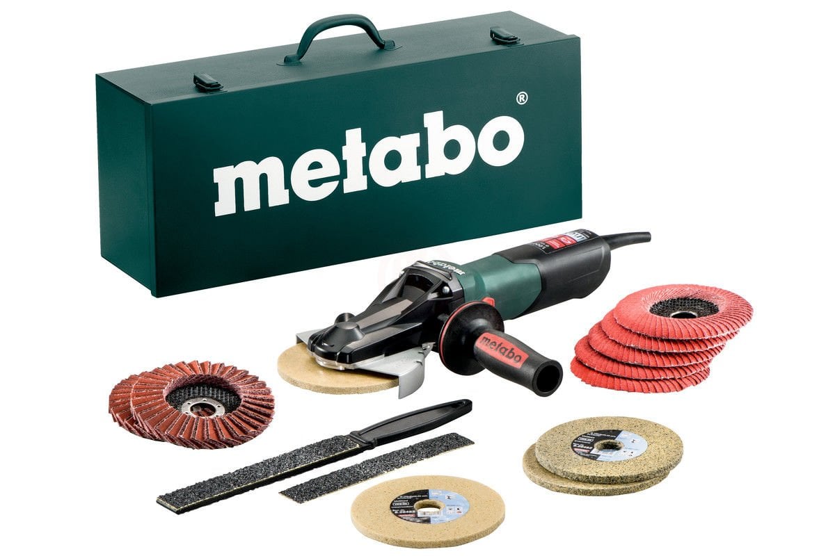 Metabo Köşe Taşlama Makinesi FlatHead WEVF 10-125 Quick Set (125 mm)