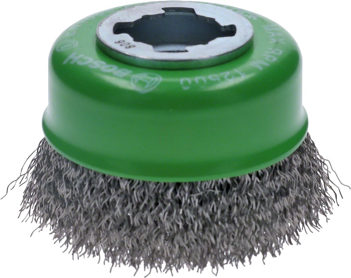 Bosch X-Lock Paslanmaz Çelik Saçaklı Çanak Fırça Clean For Inox 75x0,30 mm - 2608620728