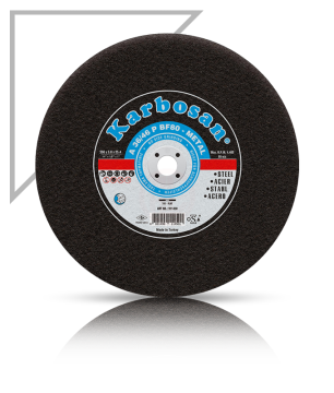 Karbosan Metal Sabit Tezgah Kesme Disk T41 Düz 350X2,8X25,4 Mm A 30/36 P Bf80