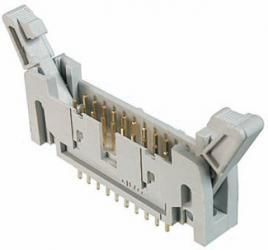 Assmann Pcb Başlığı, Mandalsız, Gri, 180°, Sel. Altın, 50 Pin, Aralık 2,54 X 2,54 Mm