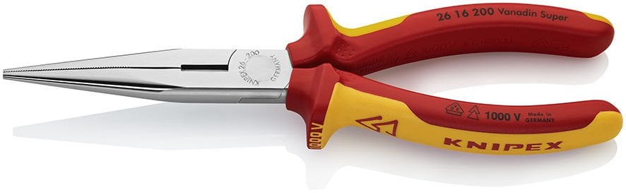 Knipex Uzun Kargaburun Düz 200 Mm (26 16 200)