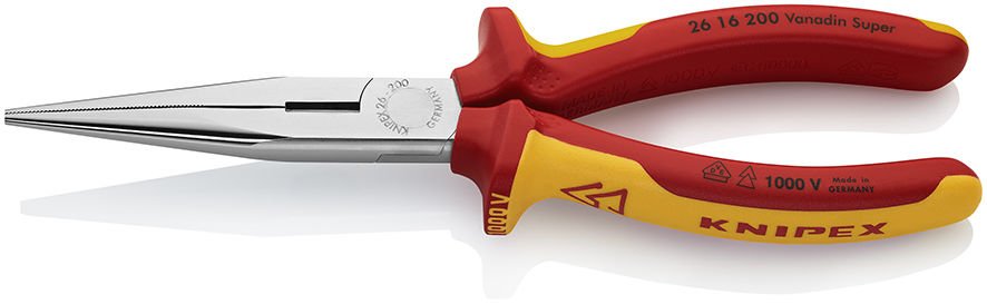 Knipex Uzun Kargaburun Düz 200 Mm (26 16 200)