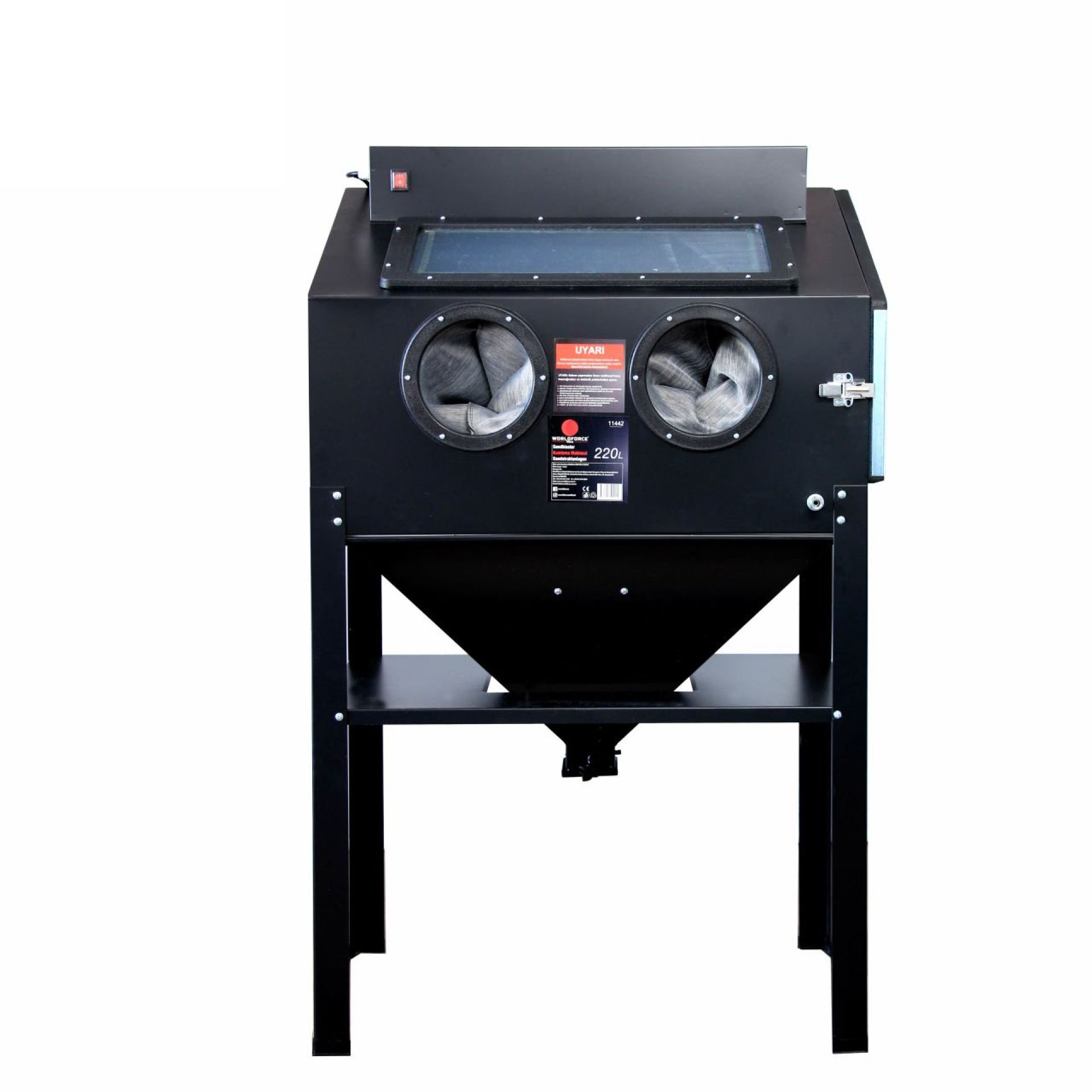 Worldforce Kumlama Makinesi 220 Lt Kabinli (11442)