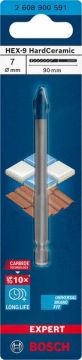 Bosch Seramik Matkap Ucu Expert HEX-9 HardCeramic 7x90 mm - 2608900591