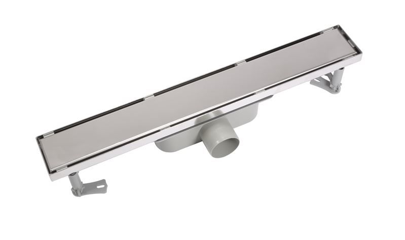 Visam Duş Süzgeci Düz Paslanmaz Çelik Izgaralı Ø50 mm 50 Cm