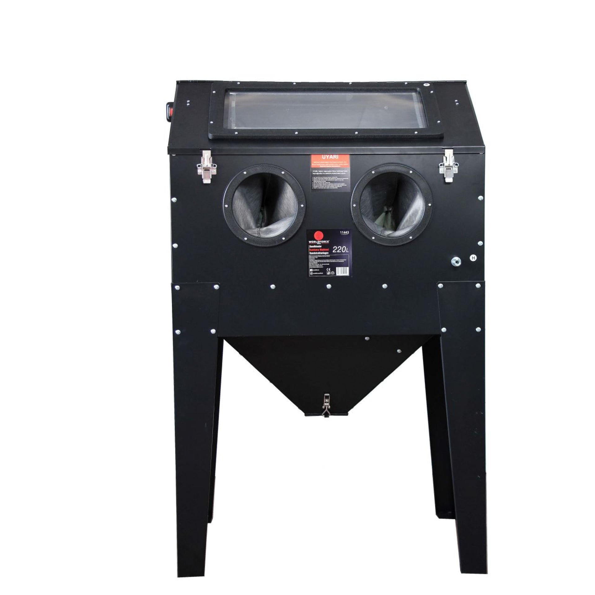 Worldforce Kumlama Makinesi 220 Lt Kabinli (11443)