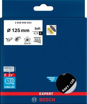 Bosch Sistem Aksesuarı / Expert Zımpara Tabanı ÇD-Y 125 mm (GET55-125) - 2608900003