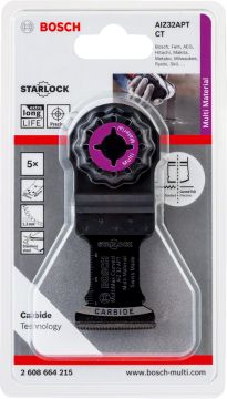 Bosch Starlock Testere Ucu MultiMax Curved AIZ 32 APT 32 mm (5 Adet) - 2608664215
