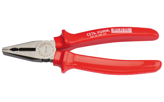 Ceta Form 180 Mm Kombine Pense (Polisajlı/Unigrip Sap)