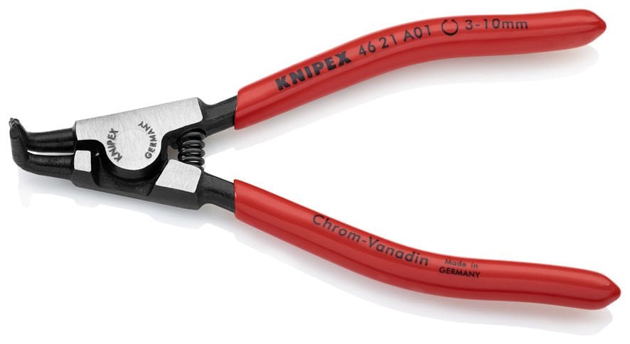 Knipex Dış Segman Pensi Eğri 90° Polisaj İnce İzole 125 Mm (46 21 A01)