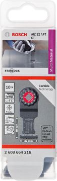 Bosch Starlock Testere Ucu MultiMax Curved AIZ 32 APT 32 mm (10 Adet) - 2608664216