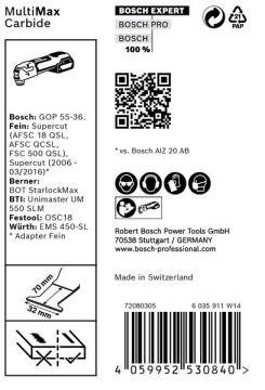 Bosch Starlock Aksesuarı / Expert StarlockMax Testere Ucu MM MAII32APIT (10 Adet) - 2608900032