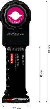 Bosch Starlock Aksesuarı / Expert StarlockMax Testere Ucu MM MAII32APIT (10 Adet) - 2608900032