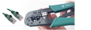 Troy 24008 Telefon ve Bilgisayar Soketi Sıkma Pensesi