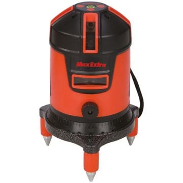 Max Extra Lazer Nıvo 1 Yatay+4 Dikey (Kırmızı) - MX10102