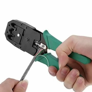 Troy 24008 Telefon ve Bilgisayar Soketi Sıkma Pensesi