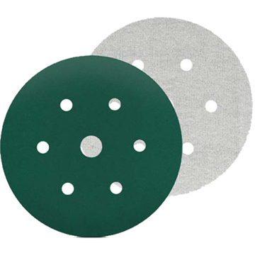 Alüminyum Oksit Polyester Film Cırtlı Disk AHR31 Deliksiz 150 mm 60 Kum