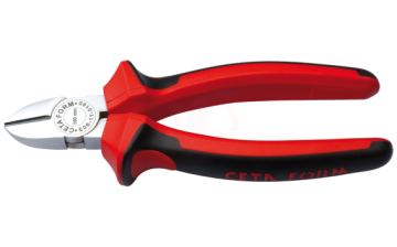 Ceta Form 140 Mm Yan Keski (Parlak Krom/Duotech Sap)