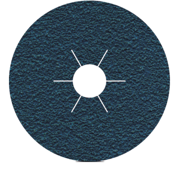 Karbosan Zirkonyum Fiber Disk ZWR11 Düz 115 mm 50 Kum - KAR921650