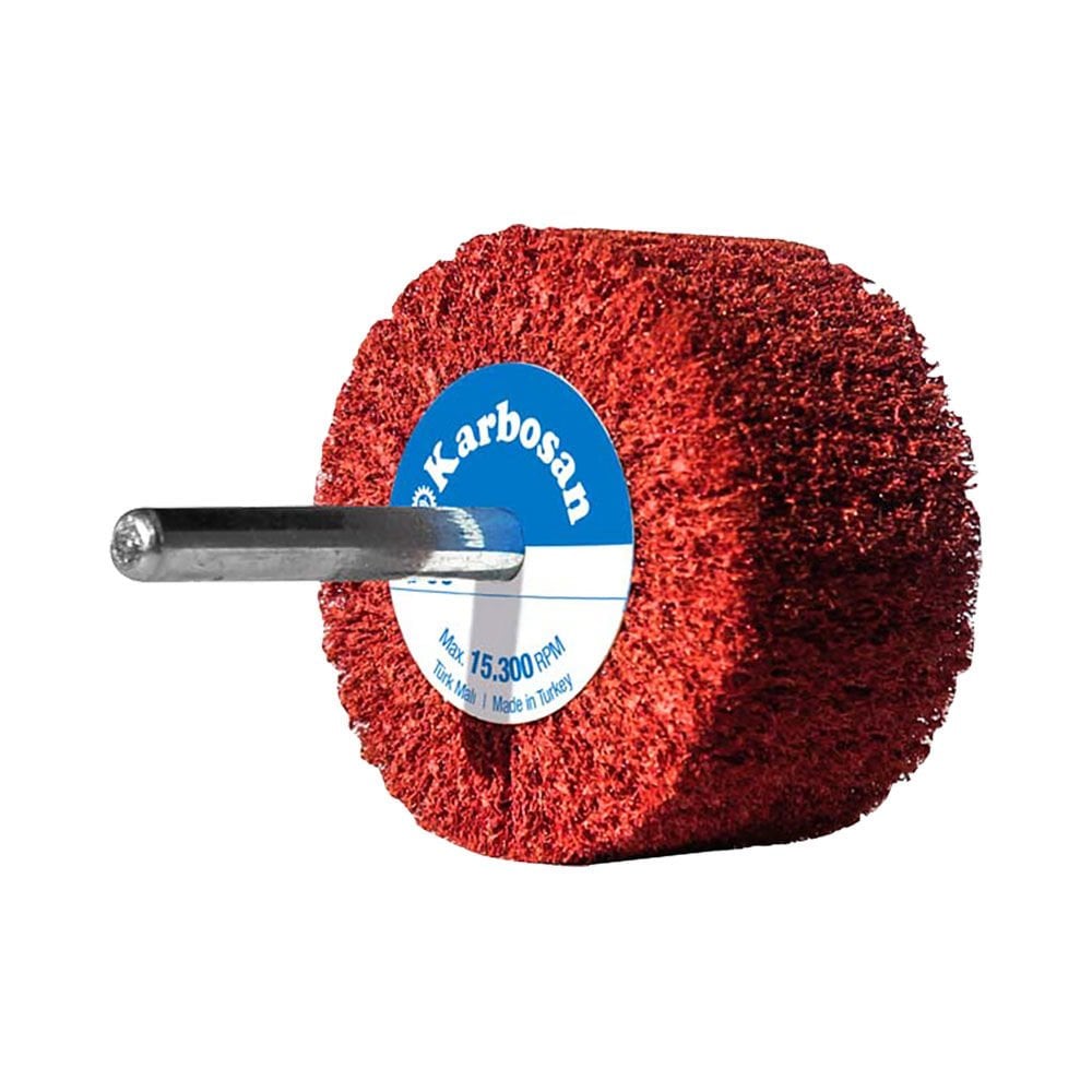 Karbosan Saplı Mop Zımpara Elyaf 60x40 mm - KAR930107