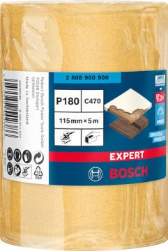 Bosch Expert Zımpara Kağıdı 115x5000 Mm 180 Kum 1 Li Paket - 2608900900