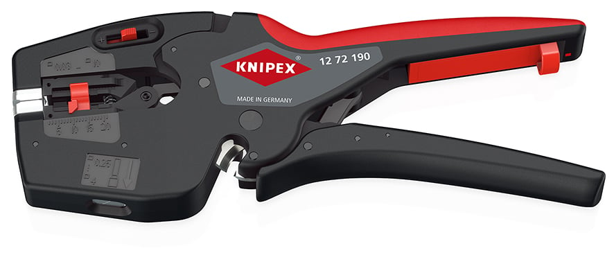 Knipex Yüksük Sıkma Özellikli Kablo Sıyırma Aleti (12 72 190)