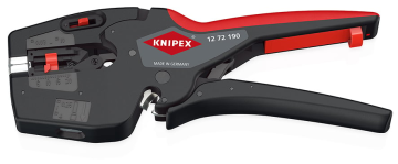Knipex Yüksük Sıkma Özellikli Kablo Sıyırma Aleti (12 72 190)
