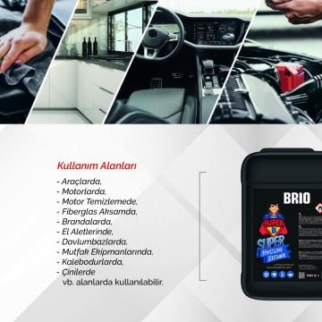 Brio Süper Temizleyici Yağ Sökücü 5 L