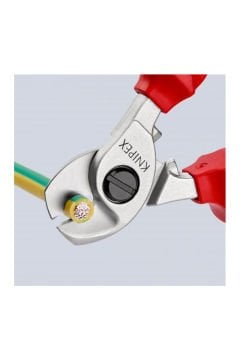 Knipex Kablo Makası Krom Sos İzole 165 Mm (95 16 165)