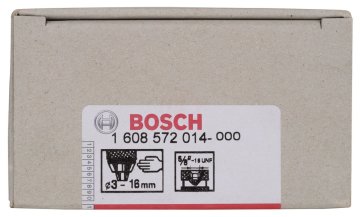 Bosch Anahtarsız Mandren 5/8 İnç - 16 UNF Ø3-16 mm - 1608572014