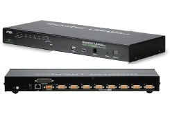 Aten 8 Port Ps/2 - Usb Kvm On The Net™ Switch, Kvmp™ (Keyboard/Video Monitor/Mouse) Periferi, 1 Lokal 1 Uzak Kullanıcı Erişimi