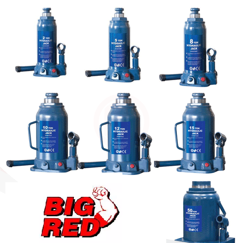 Big Red TR90804 KARTON KUTULU ŞİŞE KRİKO 8 TON - BIGTR90804