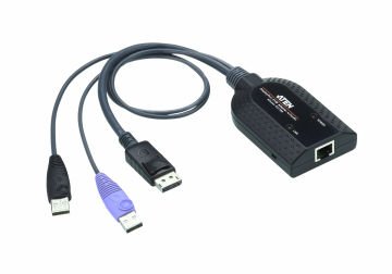 Aten Usb Displayport Sanal Medya Kvm Adaptörü (Akıllı Kart Okuyucu Ve Audio De-Embedder Destekler)
