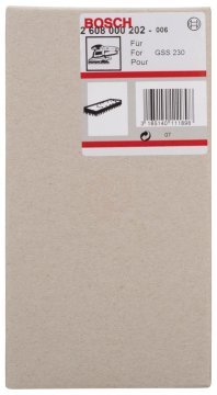 Bosch Zımpara Tabanı 93x185 mm (GSS 230 A/AE) - 2608000202
