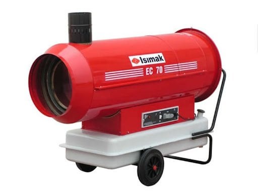 Isımak EC-70 BACALI SICAK HAVA CİHAZI 70.000 kCal/h - EC7000