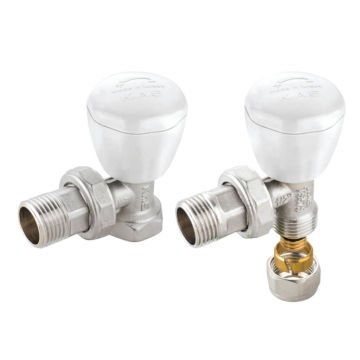 KAS Radyatör Vanası Köşe PEX-B Bağlantılı 1/2 İnç (KV6)