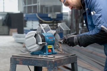 Bosch Taşlama Bileme Taşı Silisyum Karbür (SiC) 125x26x32 mm 20 Kum (GGS 6 S) - 1608600068
