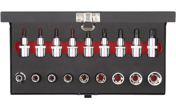 Ceta Form 18 Parça 1/2 İnç Torx Lokma Takımı
