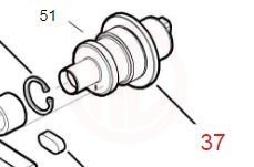 Rothenberger Roll Groover 1000000212 İçin 1 İnç Makara Seti - 1000000720