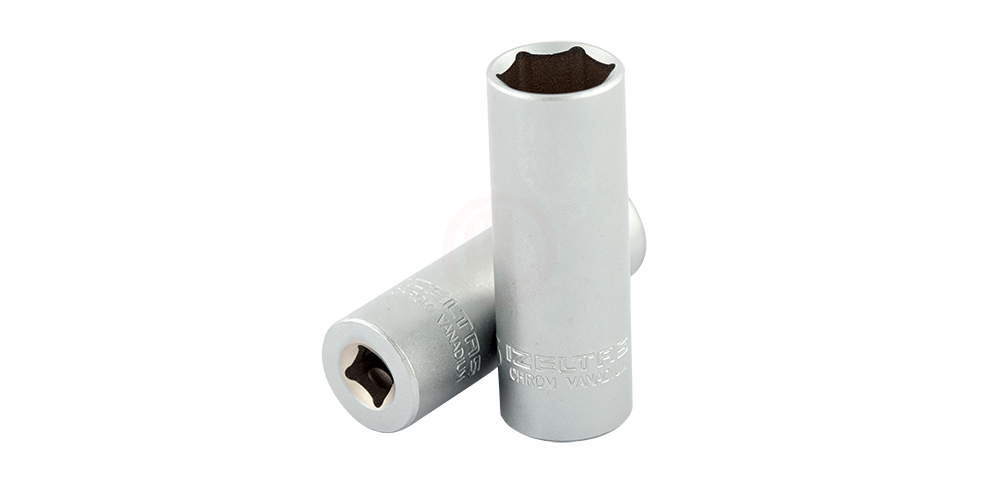 İzeltaş Altı Köşe Derin Lokma Anahtar 1/4 İnç 12 mm