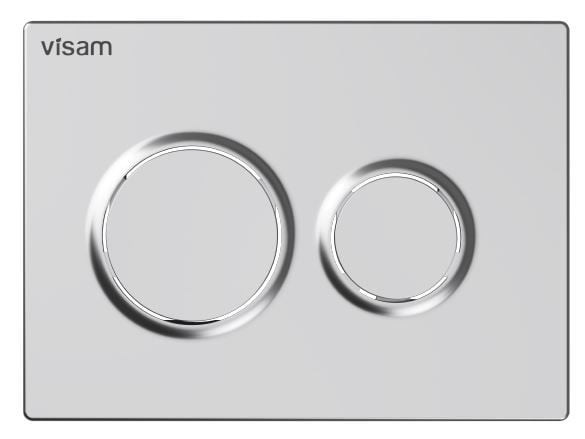 Visam Kumanda Paneli Olimpos Parlak Krom